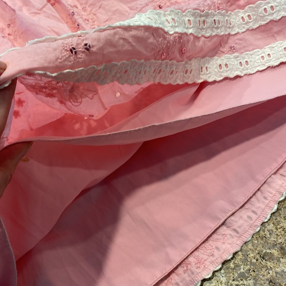 Philip Decaprio WITH FLAWS Pink Dress Lined Sequins Lace 8 - Picture 13 of 17